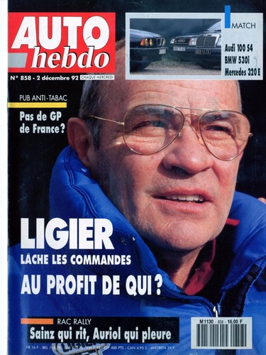 A20 auto hebdo n - a20-auto, 02/12/92