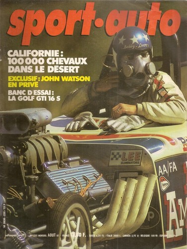 Sport auto 235 1981 france - gp,